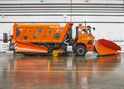 ED600AK Combined Road Machine on KAMAZ 6520 Chassis