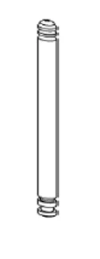 Upper Hinge Pin for Swing and Tilt Windows Connection 373569