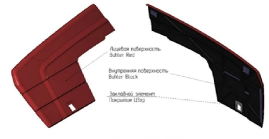 Left Hood Panel for Versatile 2375 - 86036678R