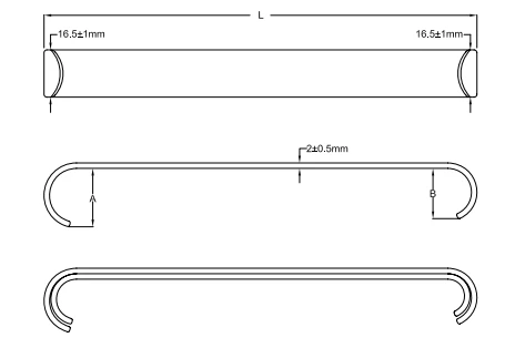 Surgical Retractor for Wound Expansion and Retention, Model 18.0011.15