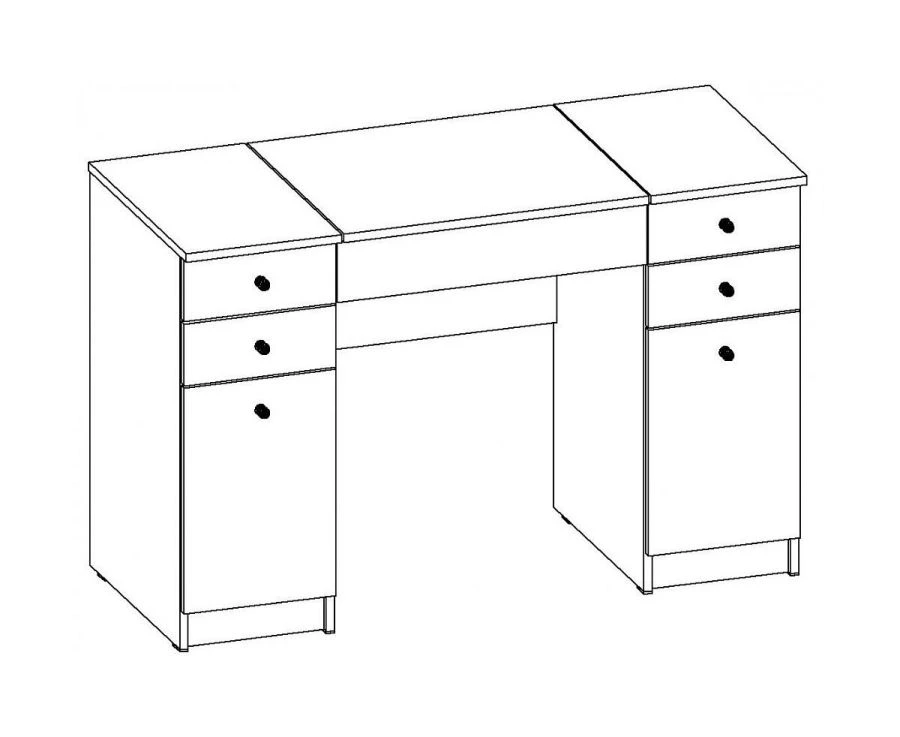 Elegant Vanity Table for Makeup and Dressing