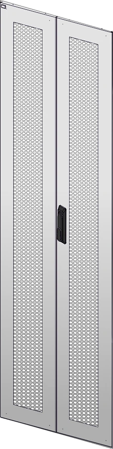 Perforated Double Door for LINEA N 33U Cabinet 600mm LN35-33U6X-D2P