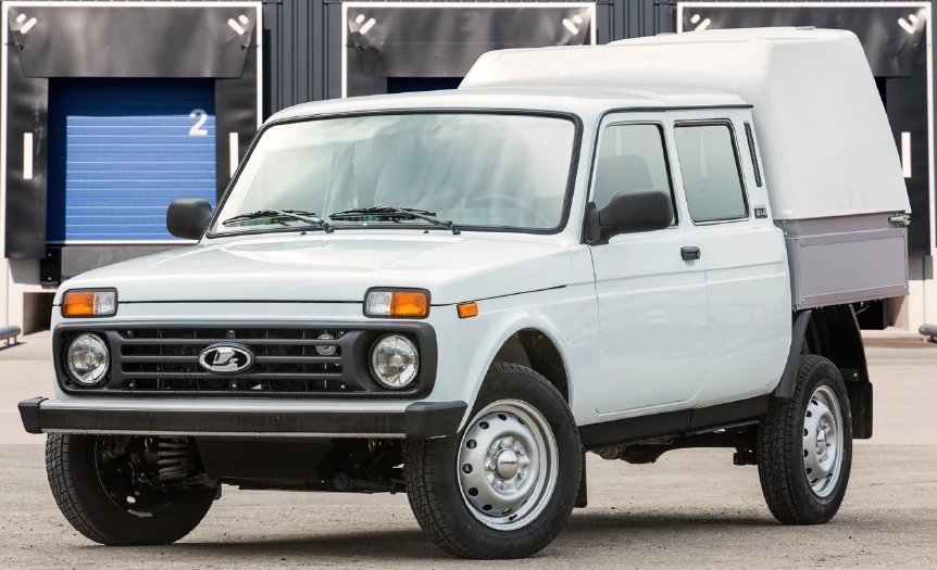 LADA 4x4 Pickup Vehicle with Rigid Superstructure, Type 2346, Model 234610