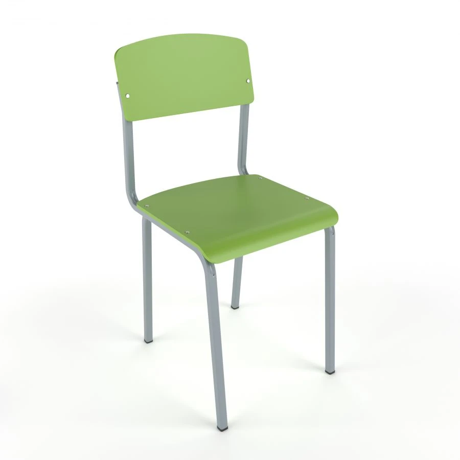 Student Chair with Four Legs