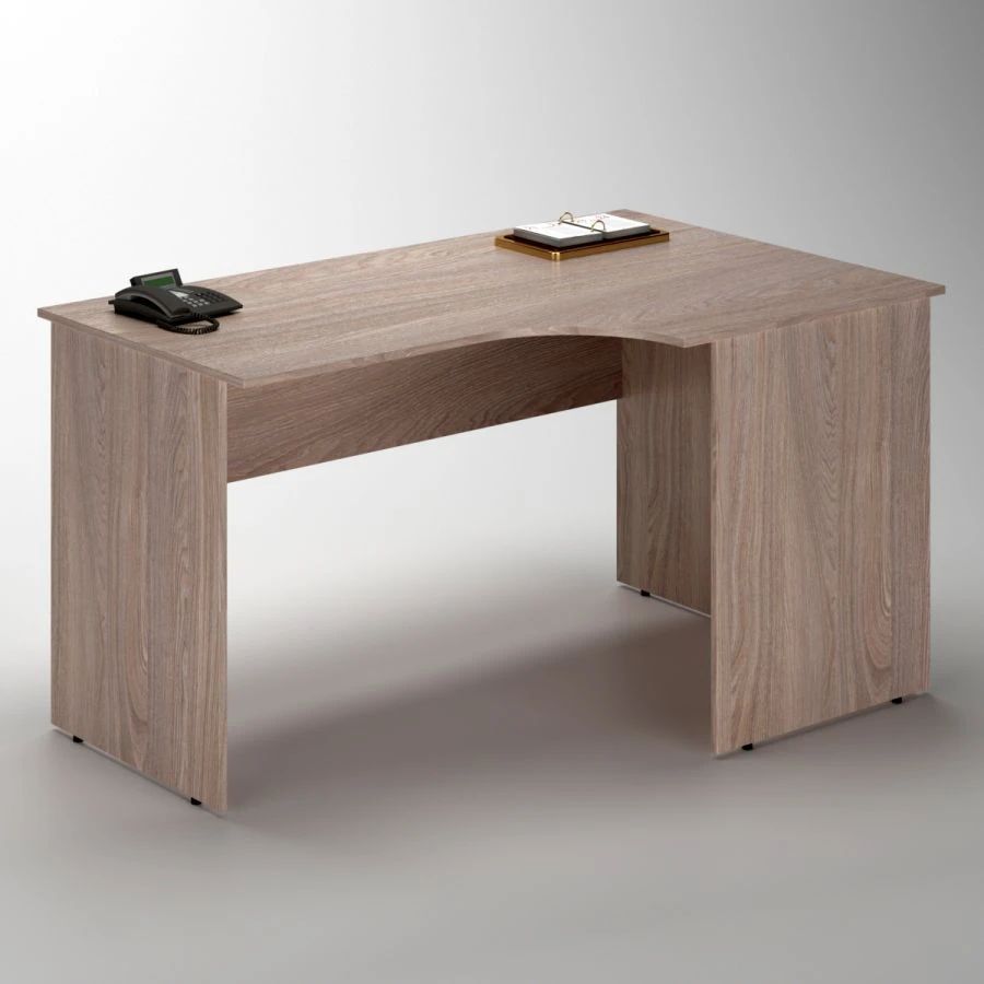 Corner Office Desk Without Rounded Corners