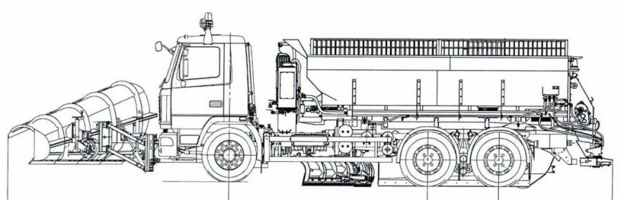 Combined Road Machine KО-829BM for Year-Round Road Maintenance