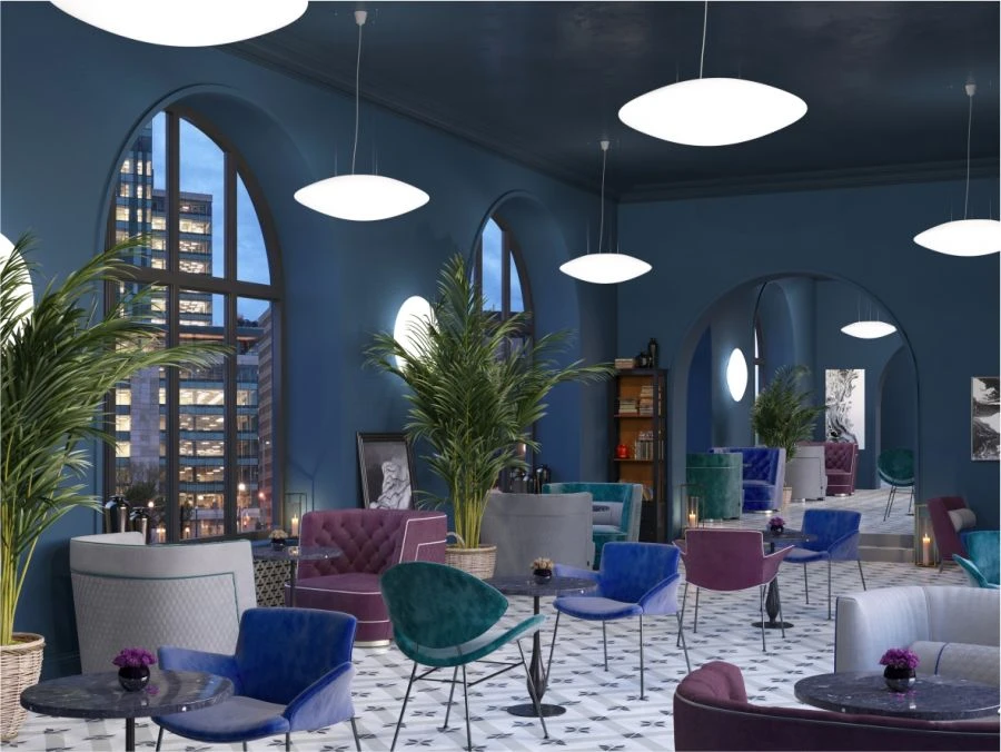 Oval CLOUD_P (PRO LED) 75 Pendant Light IP65 4000K