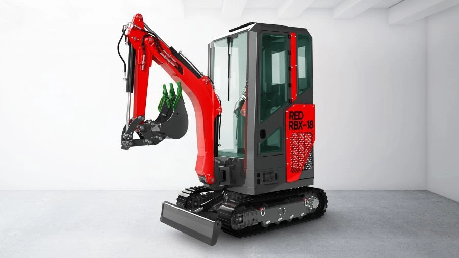 RED RBH 18 Full Rotation Crawler Excavator, 2.1m Dig Depth