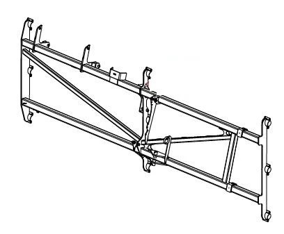 Left Frame Assembly for Condor 12001 Seeder 971335