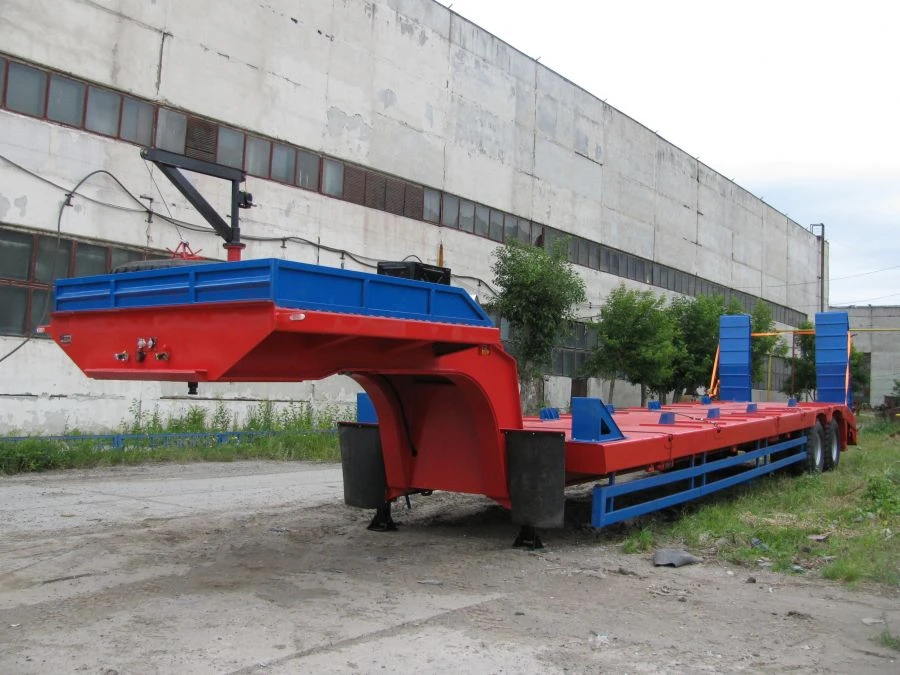 SAV 93182A-0000030 Semi-Trailer for Transporting Heavy Equipment