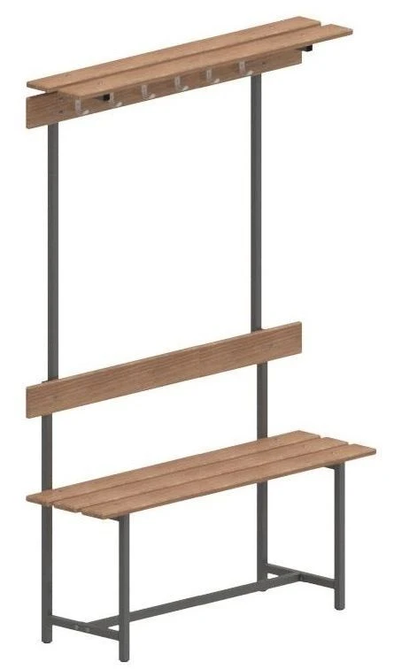 SVT-7 Bench with Hooks and Shelf