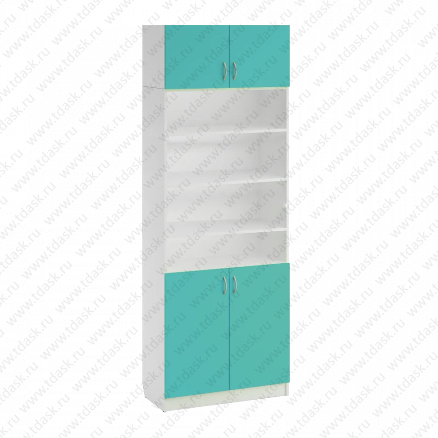 Document Cabinet with Shelves and Doors, Model SHK.13.00 (Mod.1)