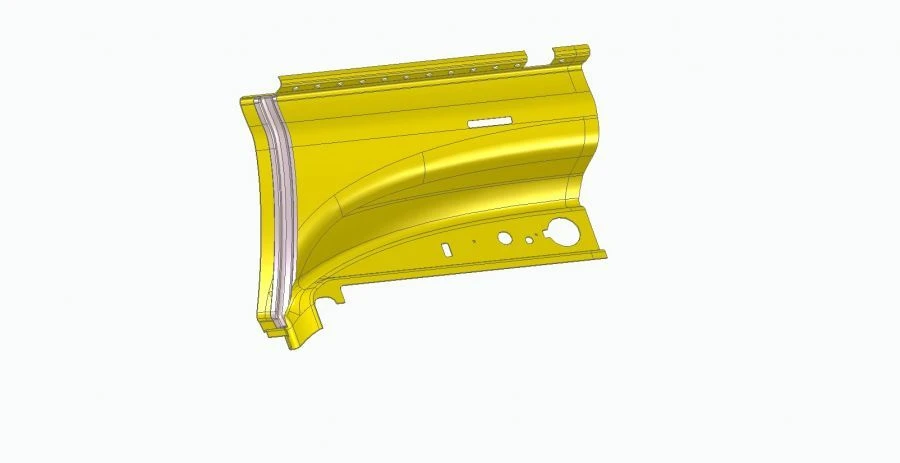 Front Door Drive Panel for LiAZ 529285 - 529285-5702225