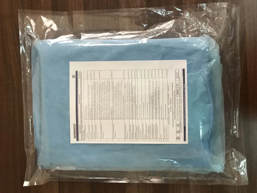 Disposable Sterile Gynecological Surgery Linen Kits "ZDRAVMEDTEKH" TU 9398-004-38957094-02