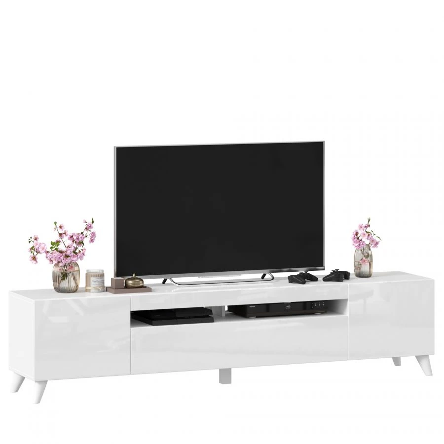 Brooklyn TV Stand 2000 White Gloss (Model LD.685030.000 M)