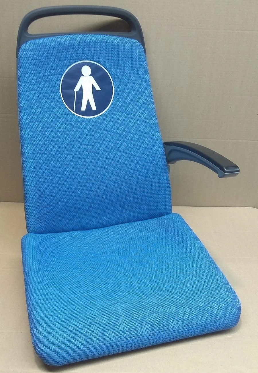 Passenger Seat with Armrest and Mobility Icon L01R35.6820035-01