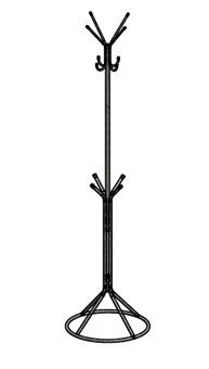Metal Coat Rack Stand TV-BSVM-5.21.01-01