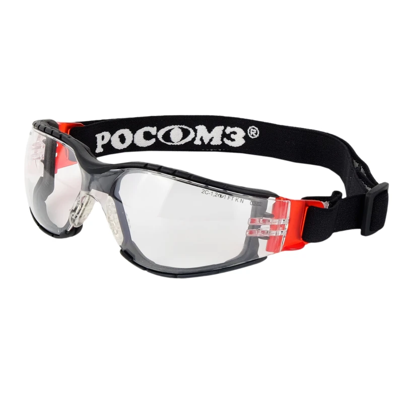 Protective Closed Safety Glasses with Direct Ventilation ZP15 Hammer Arctic CRYSTALINE®