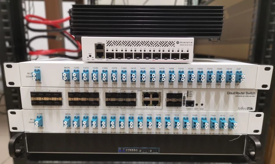 Modular Optical Gateway for Duplex Gigabit Communication - ШОМ.СТ03-4.1.1