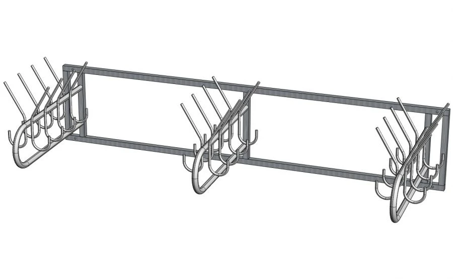 Wall-Mounted Wardrobe Hanger VN-1