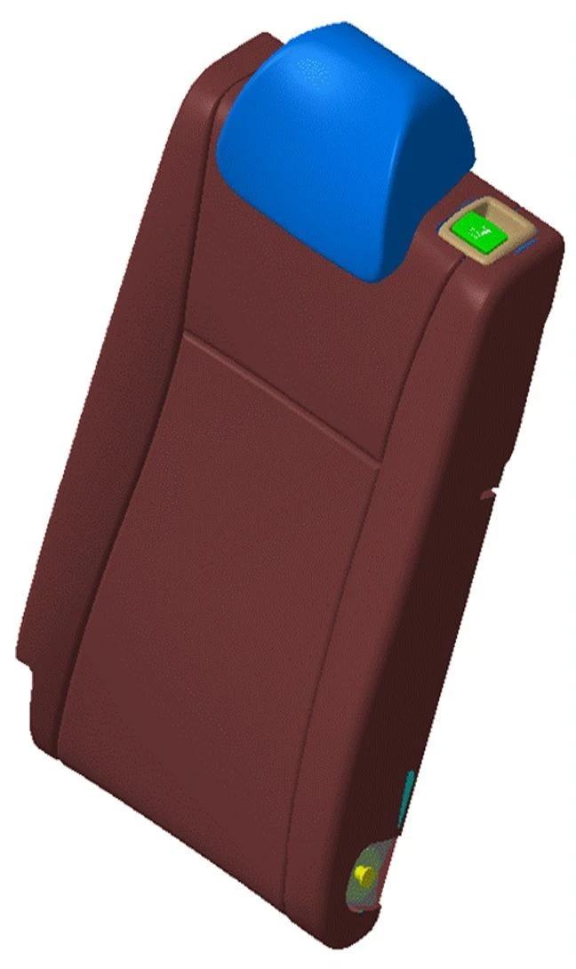 Left Rear Seat Backrest for 5DR (FBr PE)