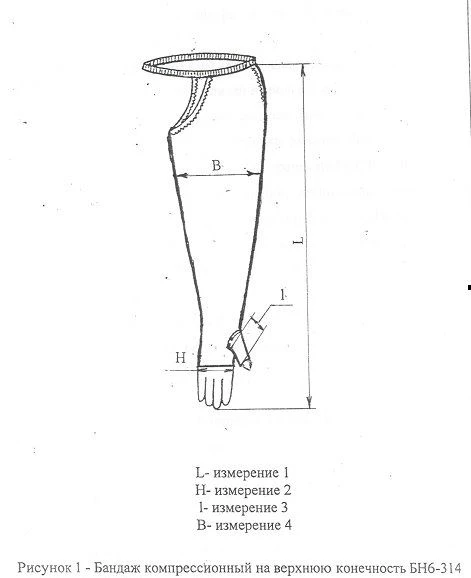 Upper Limb Compression Bandage for Lymphedema BN6-314