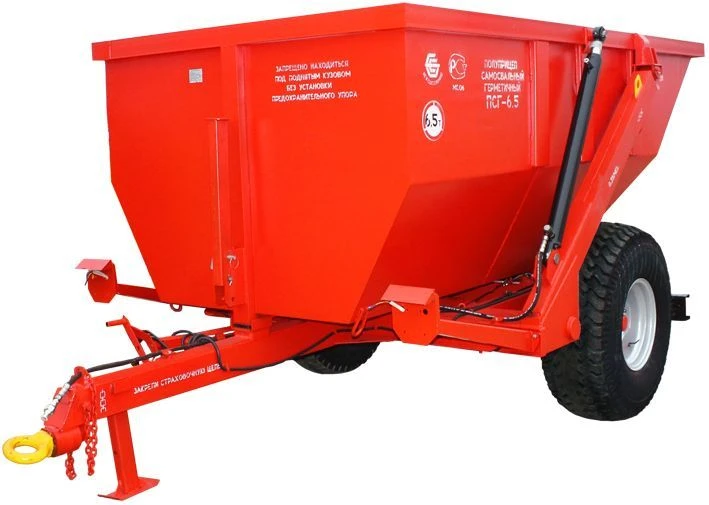 PSG-6.5 Sealed Dump Semi-Trailer for Year-Round Use