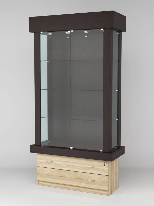 Elite Display Showcase - Customizable Glass Display Case