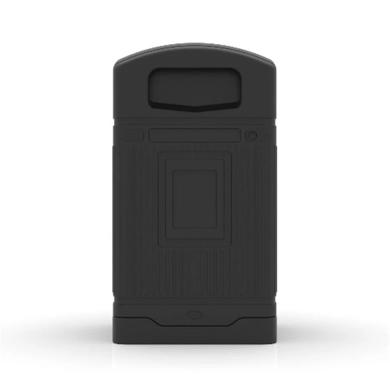 Elegant Square Trash Can BERKANO 040_042 Without Backlight