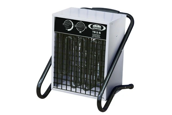 Compact Electric Heater with Fan for Efficient Room Heating TV 3/6