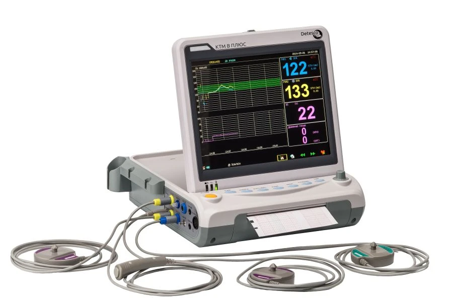 Maternal and Fetal Cardiological Monitor, Model KTM V Plus