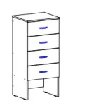 Reader Form Cabinet for Organized Document Storage (Model: АС-123)