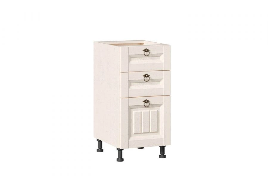Ameli LD.251070.000 Facade 3 Drawer Table 400 (Oak Provence)