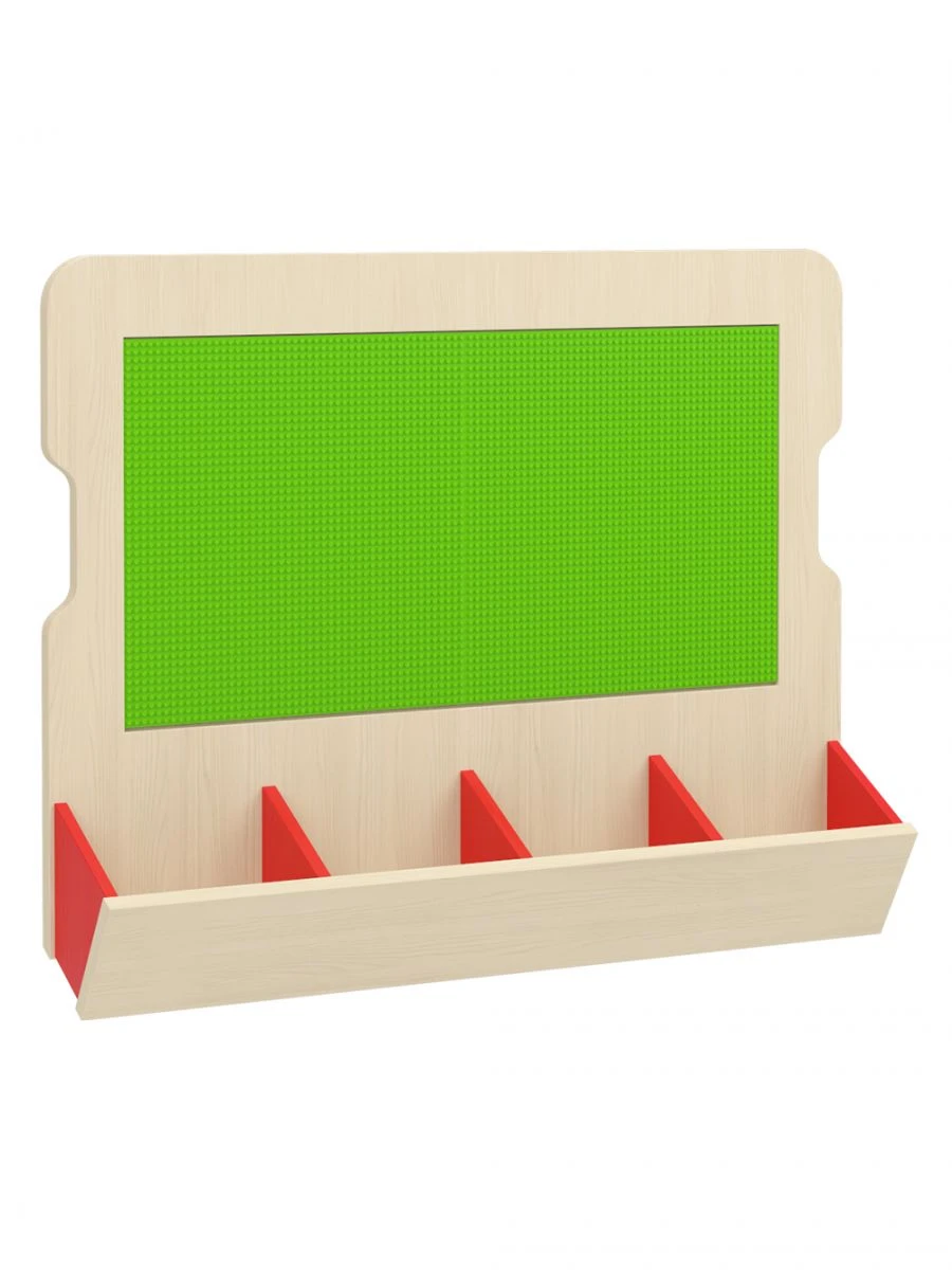 Compact Wall Panel for Construction with 2 Platforms