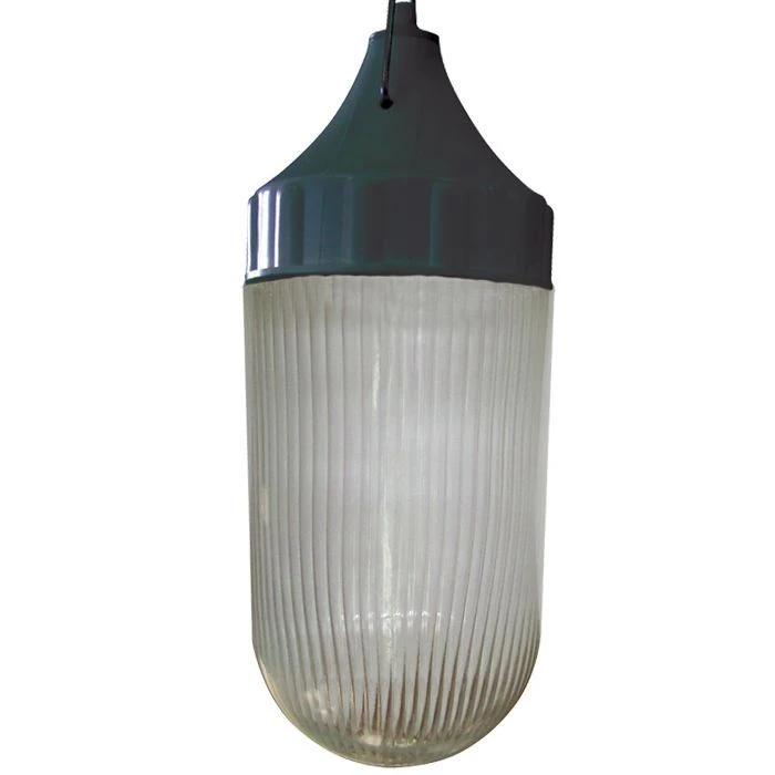 Ergonomic Black Plastic LED Light Fixture "KONUS" 108x233 NSP 03-60-002 IP65