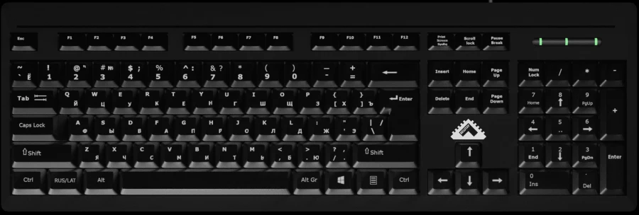 Wired Keyboard BESHATU KL104RU - 104 Keys USB Interface