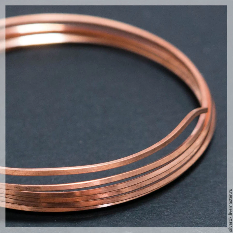 Copper Rectangular Section Wire for Electrical Engineering