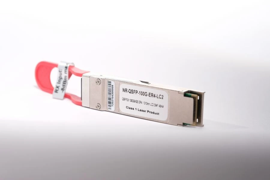 Optical Transceiver Group NR-QSFP-100G with SR4, PSM4, SWDM4, ER4 Models