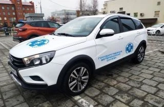 Veterinary Service Vehicle LV00, Model LVS00V, Category M1 on LADA GF Base, Model GFK440