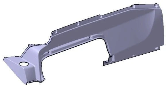 Lower Dashboard Panel Extension 320405-04-5325034