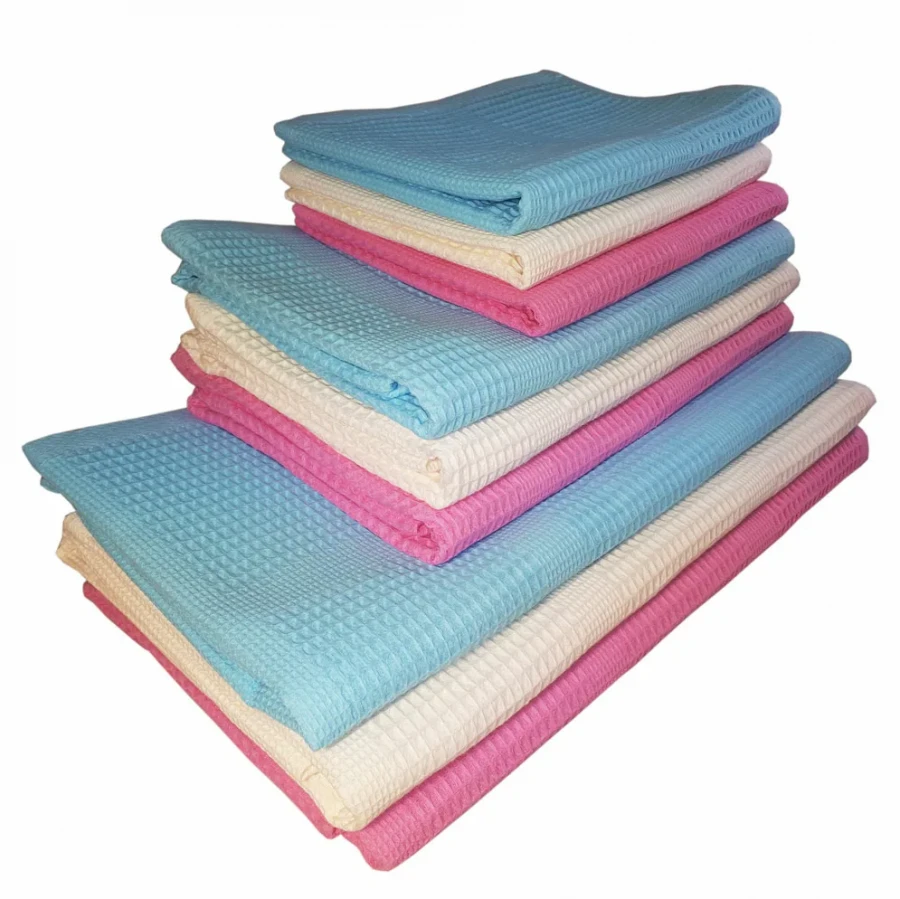 Cotton Waffle Towel for Home Use - 100% Cotton