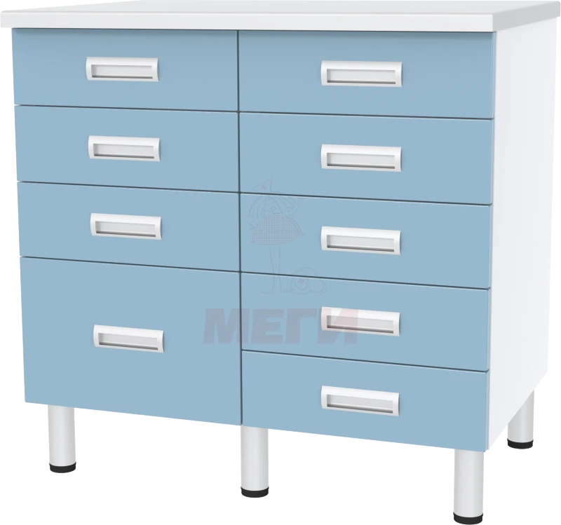 Laboratory Table SL-03-MSK (SL-03-215) with Drawers
