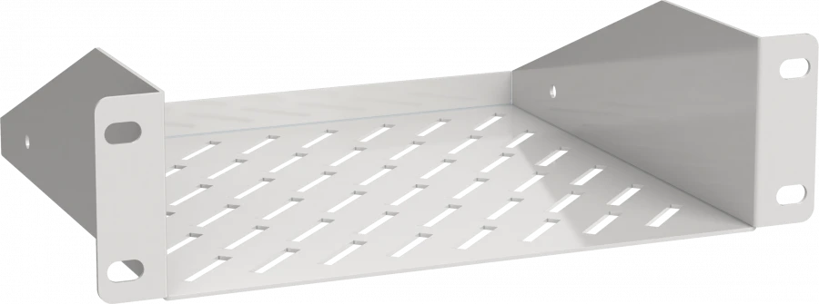 ITK 1U Shelf RS35-200P-LWS for 10" Cabinet - Gray