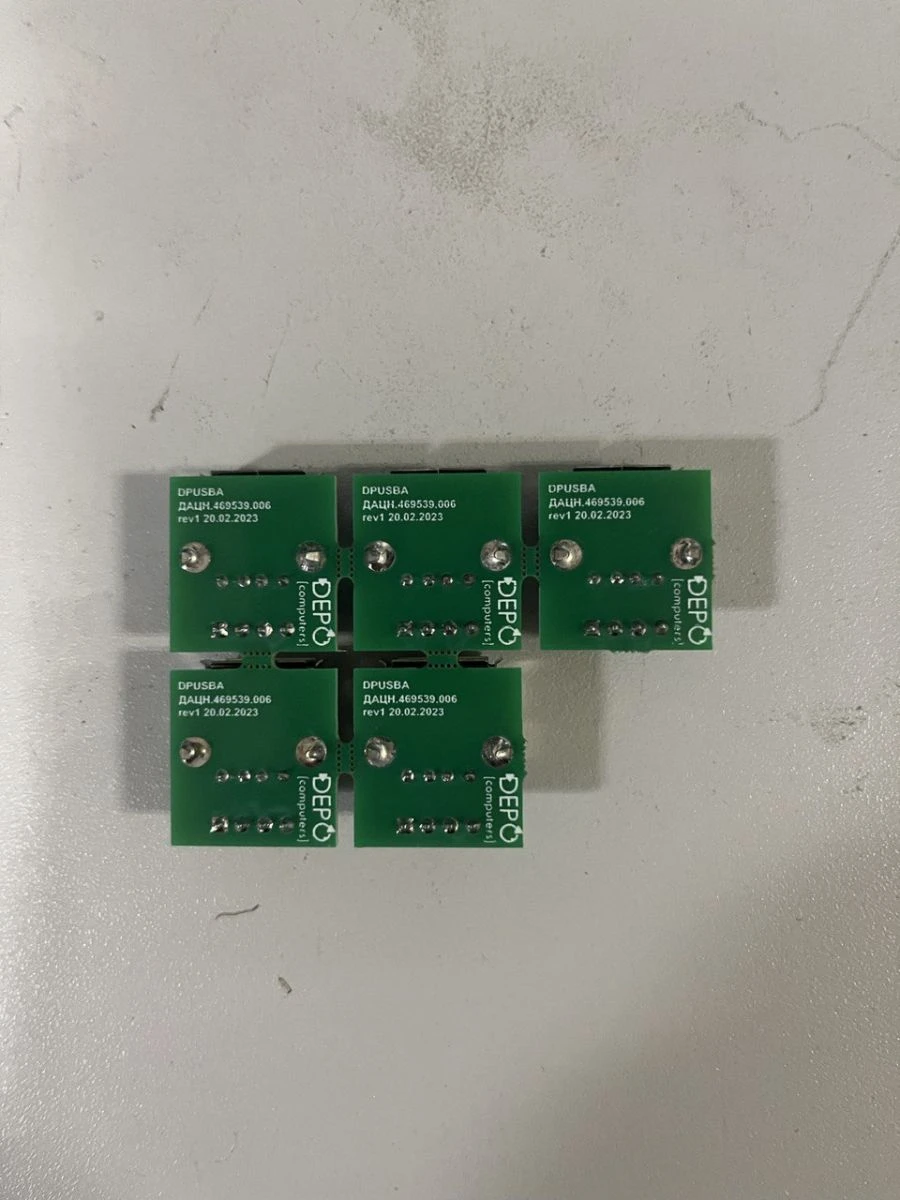DPUSBA Expansion Board Riser Adapter for USB Type-A Connection