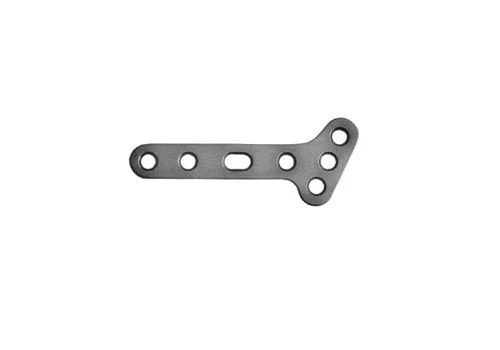 Small Oblique T-Shaped Titanium Plate with US