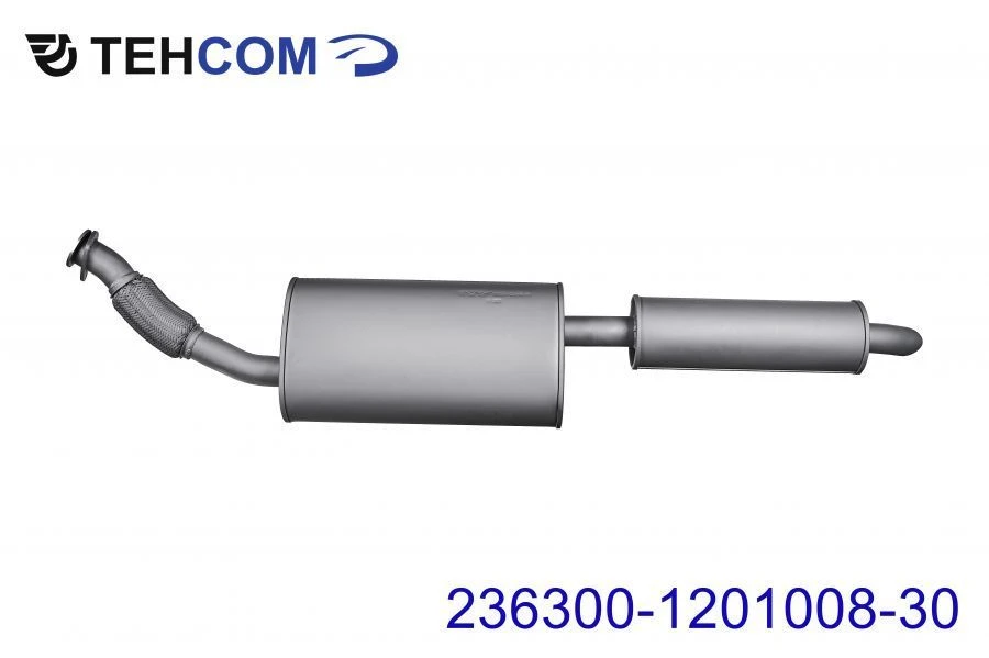 Exhaust Silencer with Resonator for UAZ 2360 Pickup 2016 - 236300-1201008-30