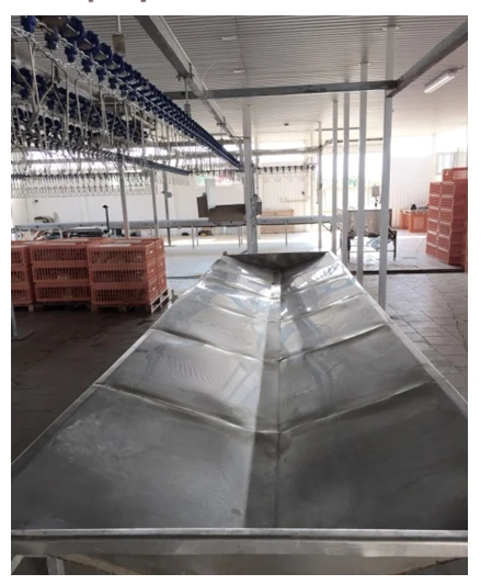 Blood Collection Bath - Stainless Steel, 5500x1500x900 mm