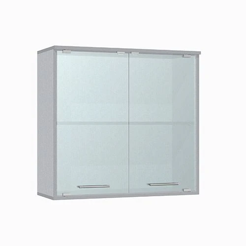 Wall-Mounted Cabinet with Two Glass Doors Model SPS-1