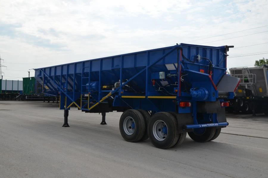 TONAR 9593 Dump Semi-Trailer with TONAR 9591 Axles