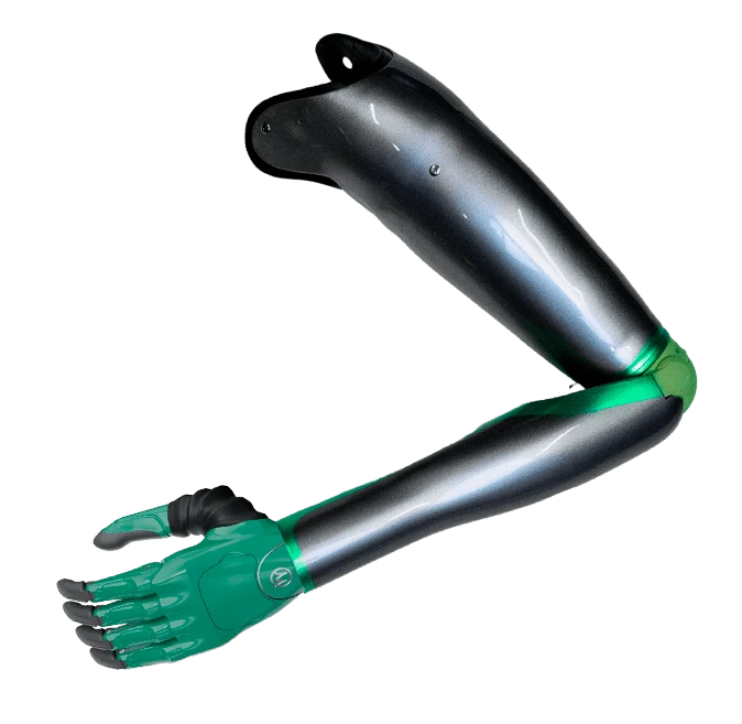 Microprocessor-Controlled Passive Shoulder Prosthesis PR4 MANIFESTO-EP with Quick-Release Elbow Module